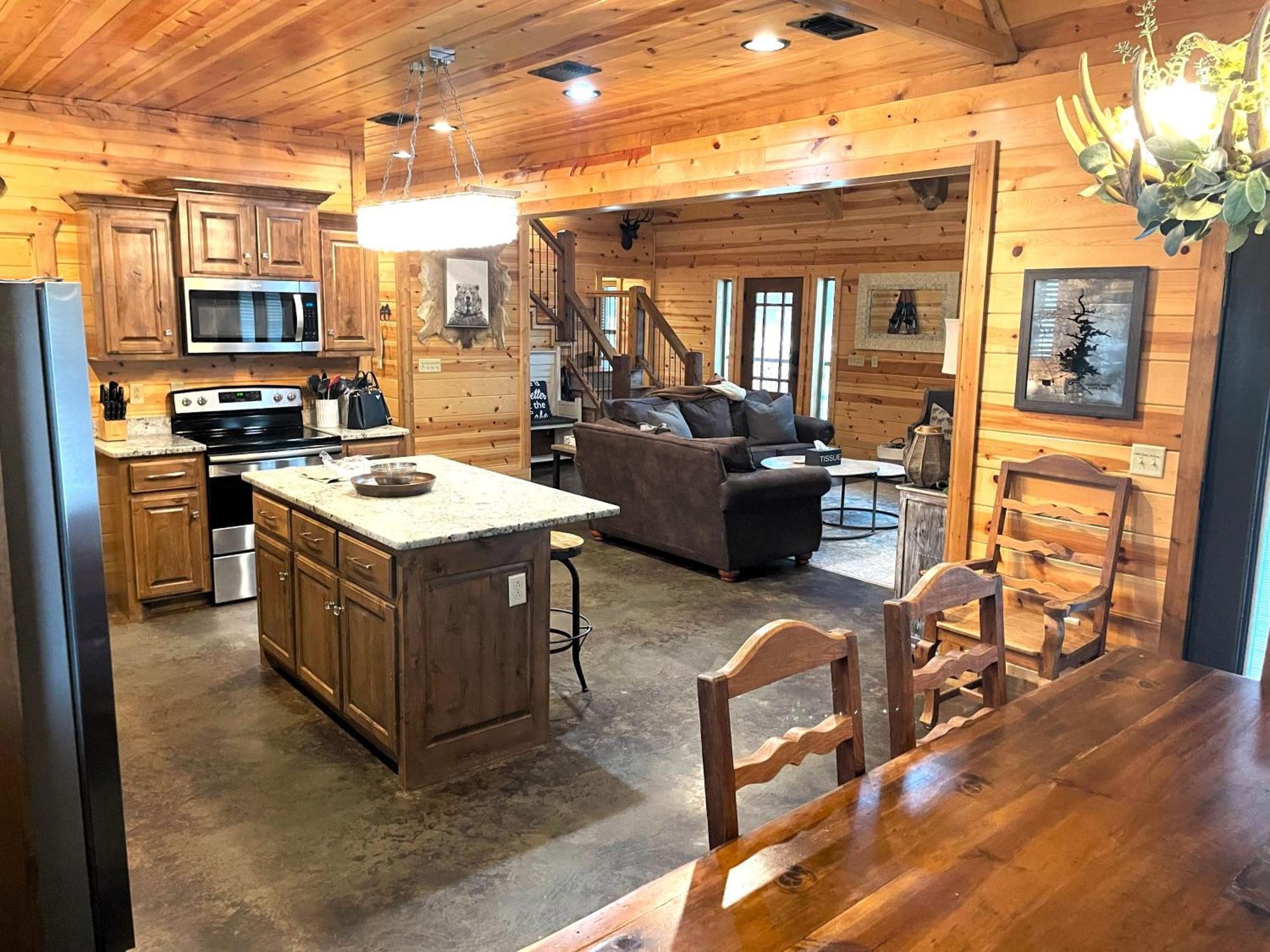 4Br/3Bth Family Cabin With A Hot Tub, Sleeps 14 Broken Bow Dış mekan fotoğraf
